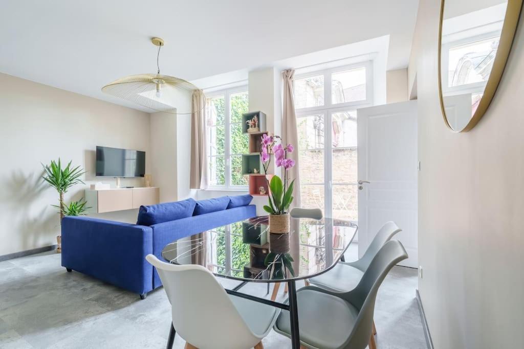 Appartement Lumineux Avec Cour Chaumont  Eksteriør bilde