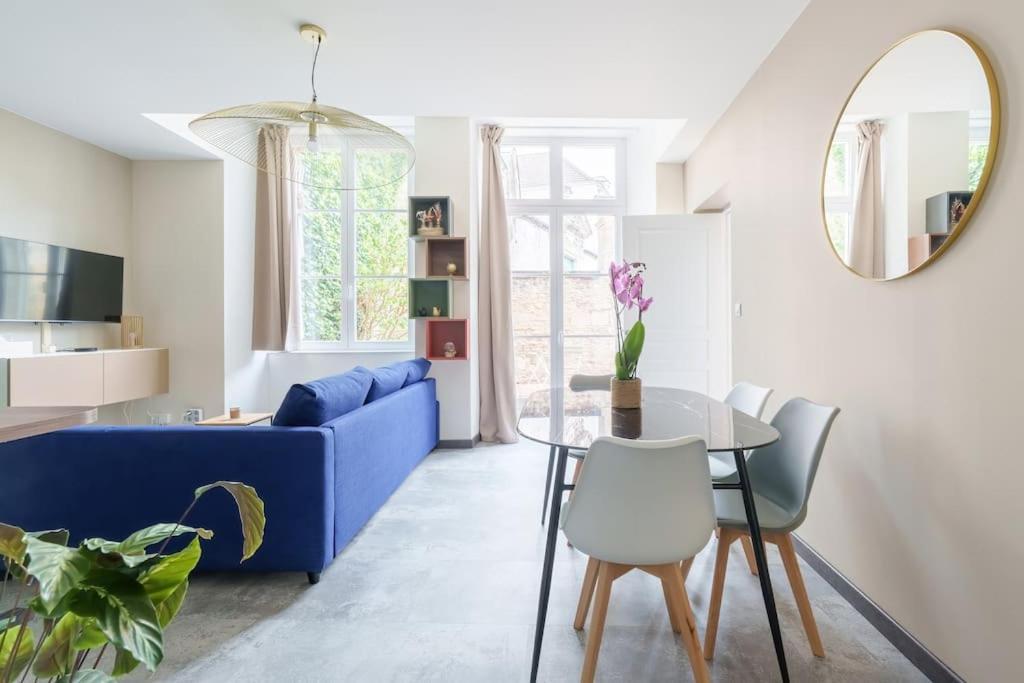Appartement Lumineux Avec Cour Chaumont  Eksteriør bilde
